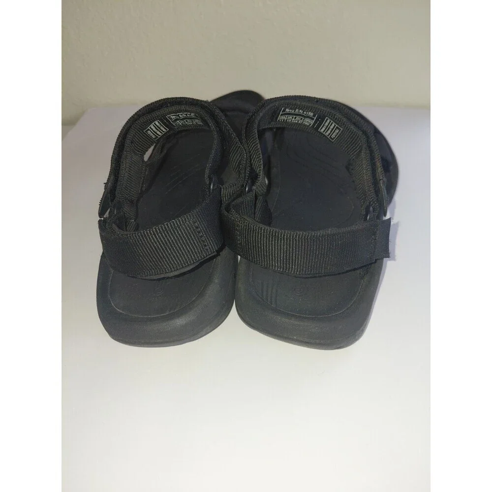 Teva-Men's Size 11 Black Hurricane Textile Upper Casual Sandals WATER,  Hiking.